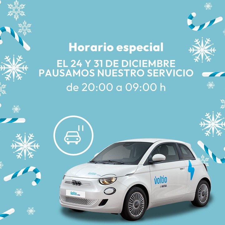 Pausamos el servicio en Nochebuena y Nochevieja