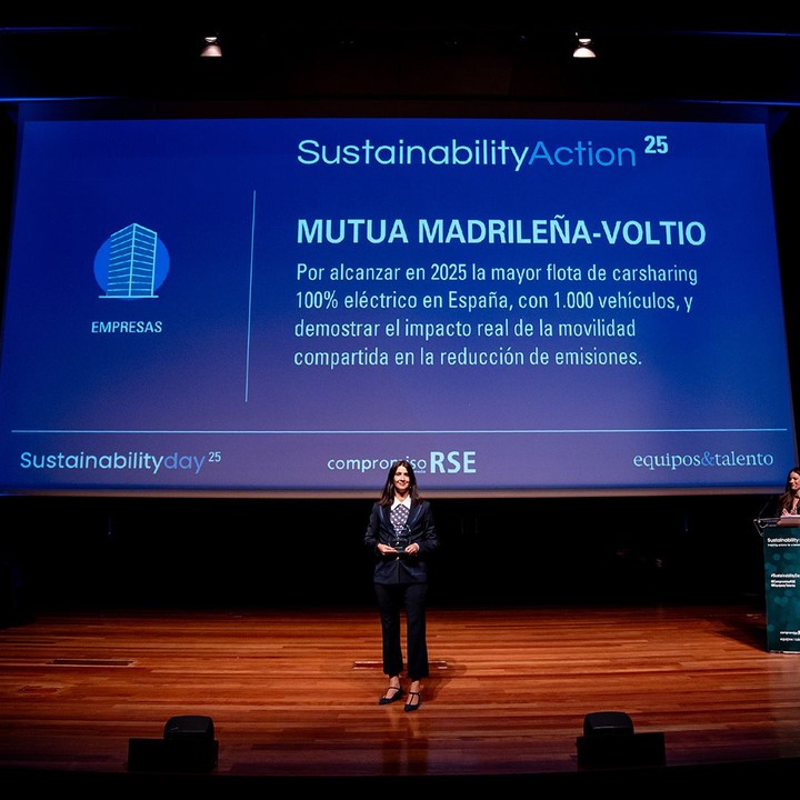 Voltio, premiada en Sustainability Day 2025 por su compromiso con la movilidad sostenible